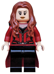 LEGO Scarlet Witch - Fabric Skirt minifigure