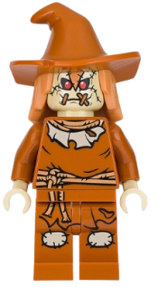 LEGO Scarecrow, Dark Orange Floppy Hat minifigure