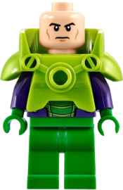 LEGO Lex Luthor - Battle Armor, Green Legs minifigure