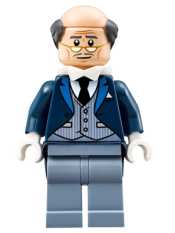 LEGO Alfred Pennyworth - Pinstripe Vest minifigure