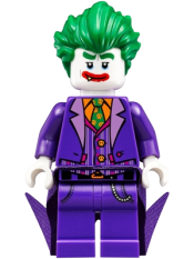 LEGO The Joker - Long Coattails, Smile with Fang minifigure