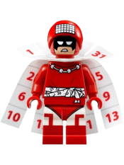 LEGO Calendar Man minifigure