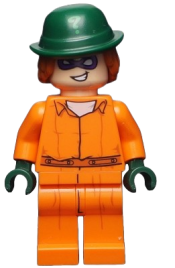 LEGO The Riddler - Prison Jumpsuit minifigure