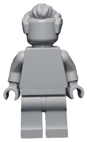 LEGO Statue - Arkham Asylum (Monochrome) minifigure