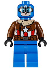 LEGO Pilot Captain America minifigure