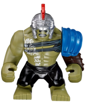LEGO Hulk with Silver Helmet and Black Pants minifigure