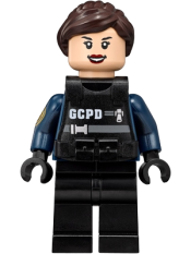 LEGO GCPD Officer, SWAT Gear, Female minifigure