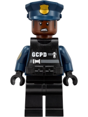 LEGO GCPD Officer, SWAT Gear, Male minifigure
