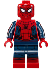 LEGO Spider-Man - Black Web Pattern, Red Torso Small Vest, Red Boots minifigure