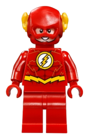 LEGO The Flash - Gold Outlines on Chest minifigure