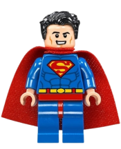 LEGO Superman - Blue Suit, Tousled Hair minifigure