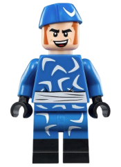 LEGO Captain Boomerang - Blue Outfit minifigure