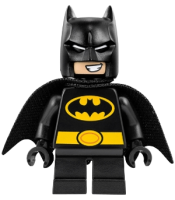LEGO Batman - Short Legs, Black Torso minifigure