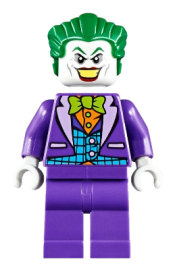 LEGO The Joker - Lime Bow Tie minifigure