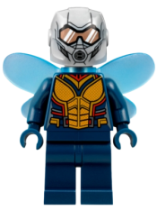 LEGO The Wasp (Hope van Dyne) - Trans-Medium Blue Wings minifigure