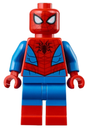 LEGO Spider-Man - Metallic Light Blue Eye Highlights minifigure