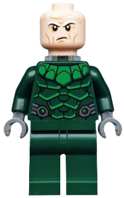 LEGO Vulture, Dark Green Costume, Neck Bracket minifigure