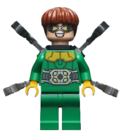 LEGO Dr. Octopus (Otto Octavius) / Doc Ock - Green Outfit minifigure