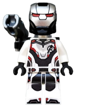 LEGO War Machine - White Jumpsuit with Shooter minifigure