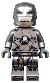 LEGO Iron Man Mark 1 Armor (Trans-Clear Head) minifigure