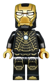 LEGO Iron Man Mark 41 Armor (Trans-Clear Head) minifigure