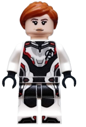 LEGO Black Widow - White Jumpsuit minifigure