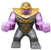 LEGO Thanos - Dark Bluish Gray Armor with Helmet minifigure