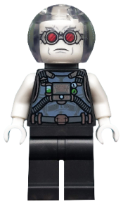LEGO Mr. Freeze, Pearl Dark Gray, Neck Bracket minifigure