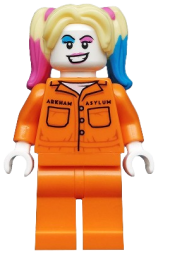 LEGO Harley Quinn - Prison Jumpsuit minifigure