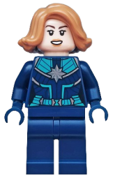 LEGO Captain Marvel 'Vers' (Kree Starforce Uniform) minifigure