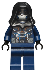 LEGO Taskmaster - Black Hood minifigure