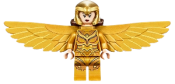 LEGO Wonder Woman (Diana Prince) - Gold Wings minifigure
