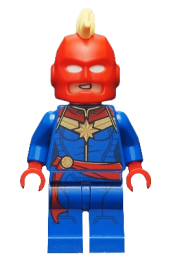 LEGO Captain Marvel - Helmet minifigure