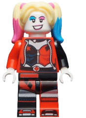LEGO Harley Quinn - Jacket Open, Corset minifigure