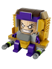 LEGO MODOK without Stickers - Brick Built minifigure