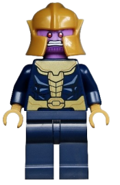 LEGO Thanos - Plain Dark Blue Legs minifigure