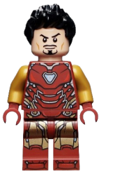 LEGO Iron Man Mark 85 Armor - Black Hair minifigure