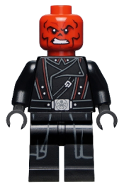 LEGO Red Skull - Printed Legs minifigure