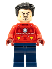 LEGO Tony Stark - Christmas Sweater minifigure
