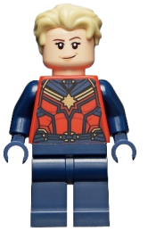 LEGO Captain Marvel - Dark Blue Hands minifigure
