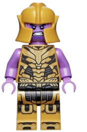 LEGO Thanos - Gold Armor minifigure