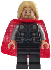 LEGO Thor - Spongy Cape with Single Hole, Black Legs minifigure