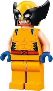 LEGO Wolverine - Mask, Blue Hands minifigure