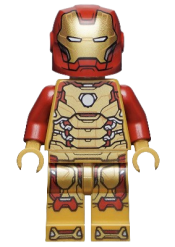LEGO Iron Man - Pearl Gold Armor and Legs minifigure