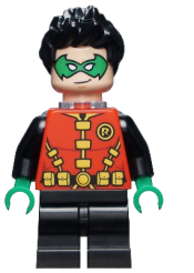 LEGO Robin - Neck Bracket (212221) minifigure