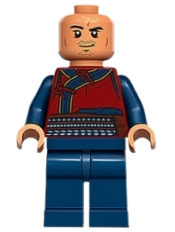 LEGO Wong - Dark Red Robe, Dark Blue Legs minifigure