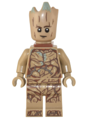 LEGO Groot, Teen Groot - Dark Tan with Neck Bracket minifigure
