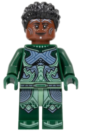 LEGO Nakia - Dark Green Suit minifigure