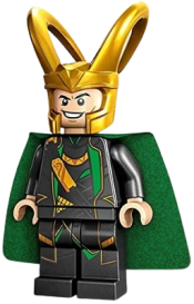 LEGO Loki - Pearl Dark Gray Suit minifigure