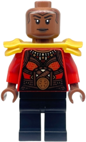 LEGO Okoye - Red Top, Shoulder Armor minifigure